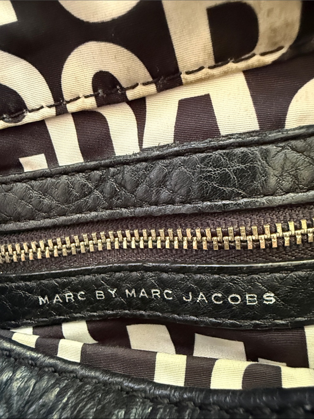 Vintage Y2K Marc by Marc Jacobs Petal to the Metal Natasha/Sasha black w/silver - Picture 11 of 16